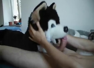 Dude having it away his plushies to show us his power